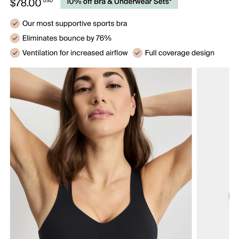 Knix Catalyst padded sports bra
